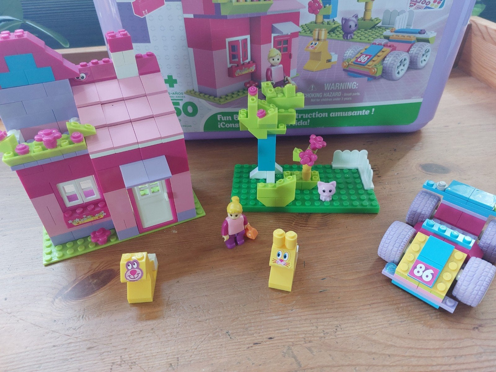 Megabloks create 'n play bouwblokken lego, Ophalen of Verzenden