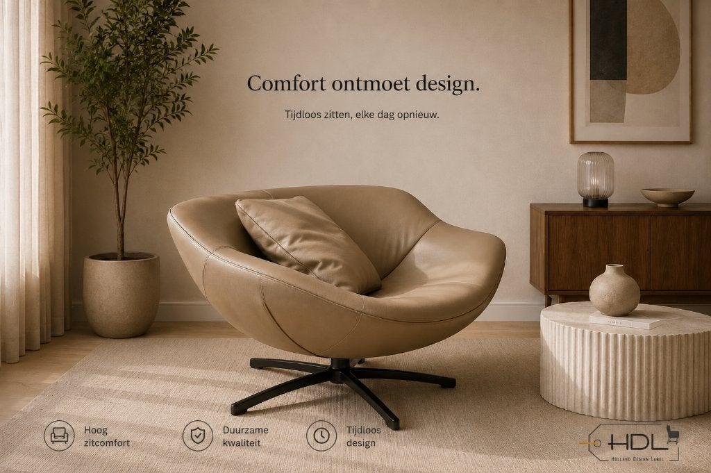 Label Gigi fauteuil gerard van den Berg Refurbished, Label Design, Nieuw, 75 tot 100 cm, Ophalen of Verzenden
