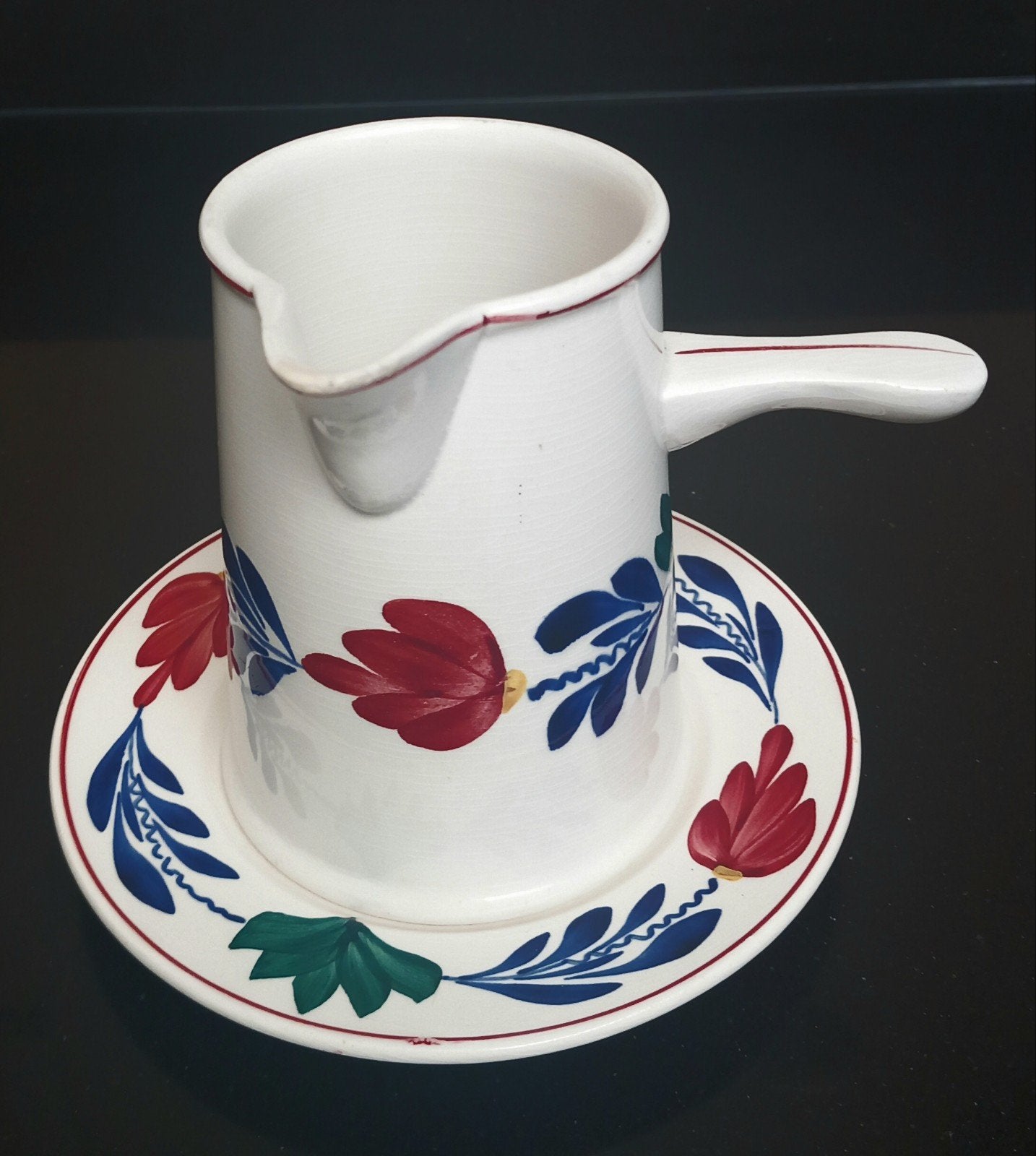 boerenbont 483a klein stroopkannetje, cakedoos, melkkan, Ophalen of Verzenden, Zo goed als nieuw, Aardewerk, Overige typen