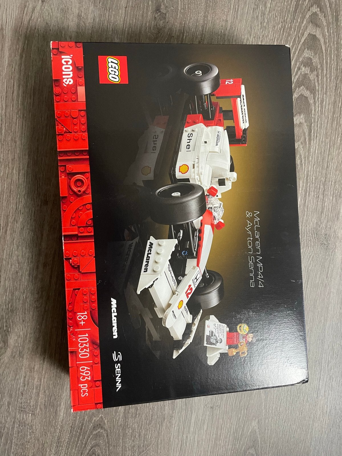 LEGO Icons McLaren MP4/4 & Ayrton Senna (10330), Ophalen of Verzenden, Nieuw, Overige merken
