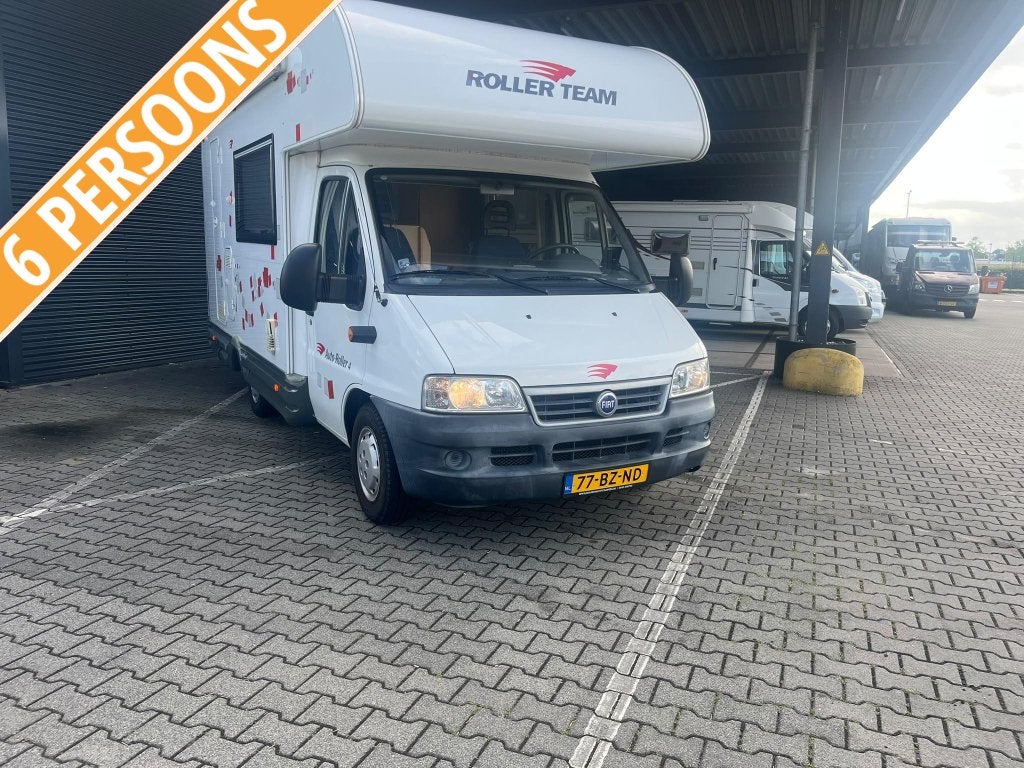 Roller Team Auto roller 4 6 Personen !!!!, Caravans en Kamperen, Overige merken, Chemisch toilet, Alkoof, Fiat