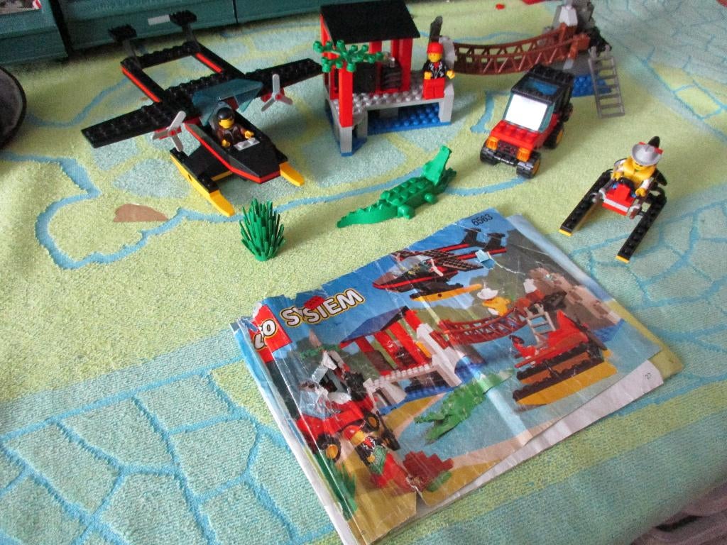 lego Reeks 6563: Gator Landing, Kinderen en Baby's, Speelgoed | Duplo en Lego, Ophalen of Verzenden, Gebruikt, Complete set, Lego