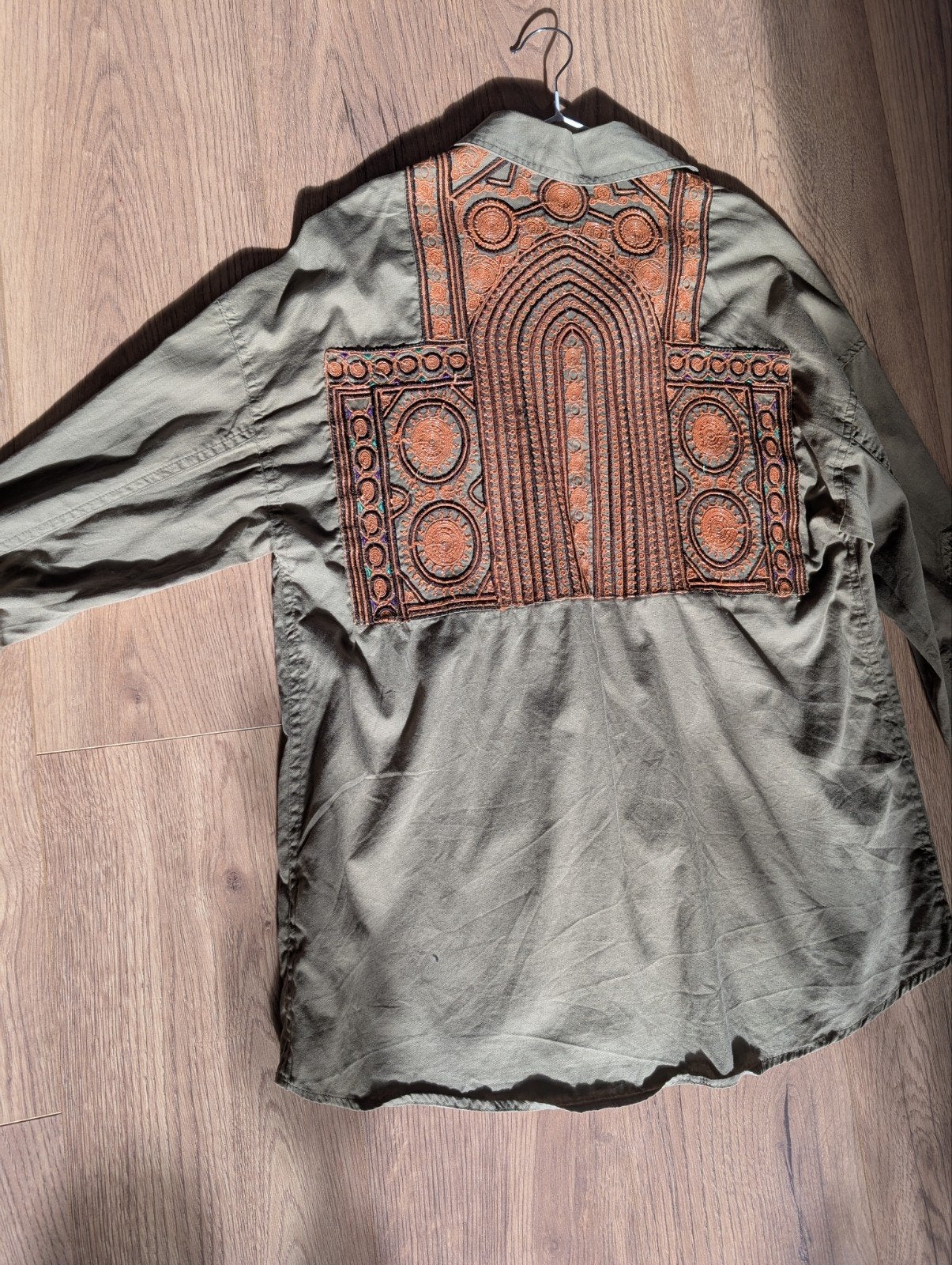 Zara TRF Outerwear + borduursel S, Ophalen of Verzenden, Maat 36 (S), Zara TRF, Gedragen