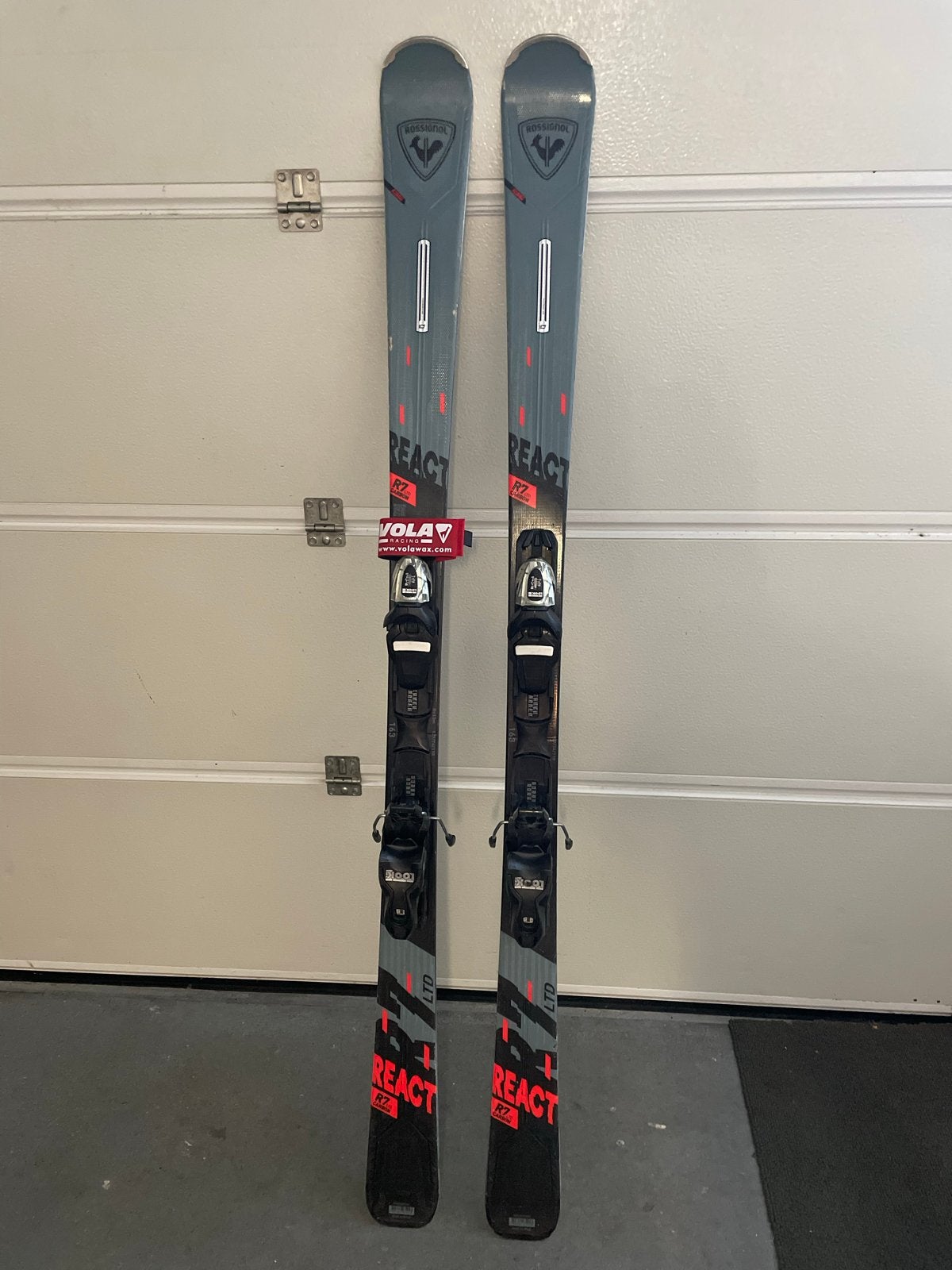 Rossignol React 163 R7 LTD Carbon ski's met Look bindingen, Sport en Fitness, Skiën en Langlaufen, Ophalen, 160 tot 180 cm, Gebruikt