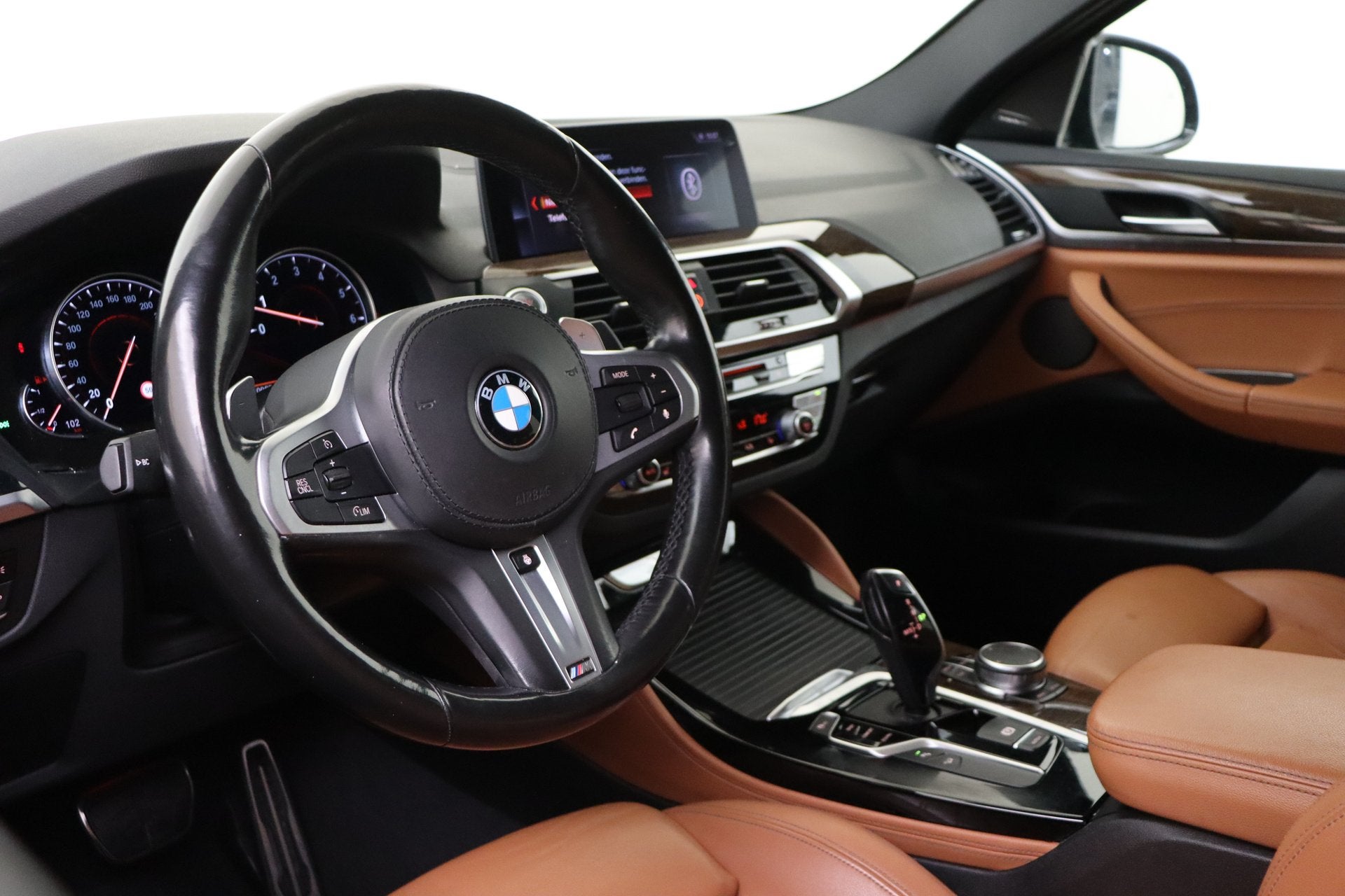 BMW X4 xDrive30i High Executive M Sport Automaat / Panoramad, Auto's, Gebruikt, 4 cilinders, Zwart, Bedrijf