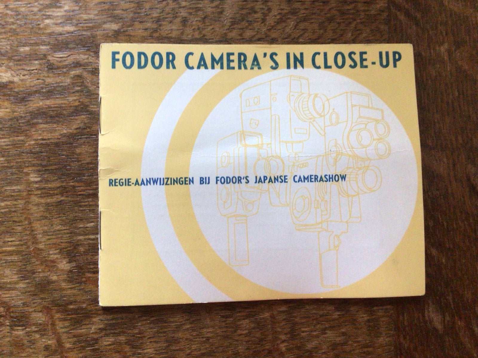Fodor Camera's in Close-Up, Regie-aanwijzingen, Ophalen of Verzenden, Fototoestel