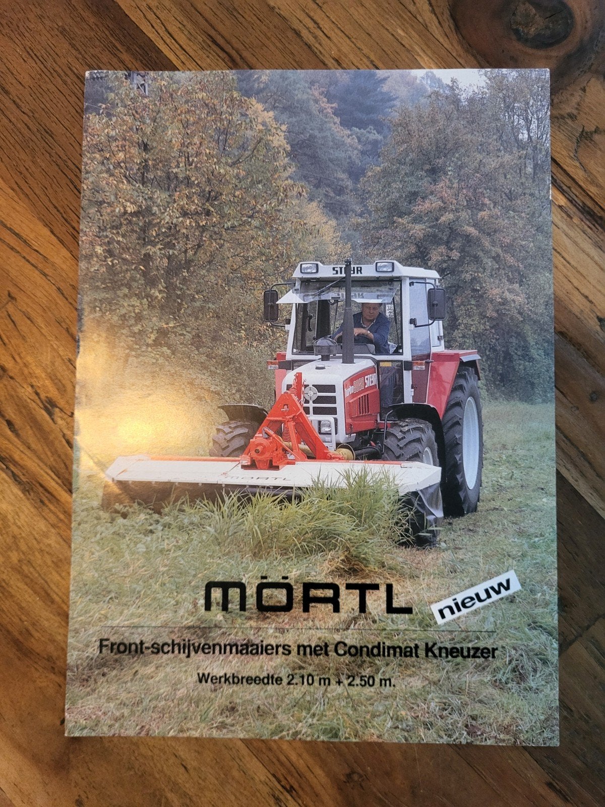 tractor folder Mörtl front-schijvenmaaiers, Ophalen of Verzenden, Zo goed als nieuw