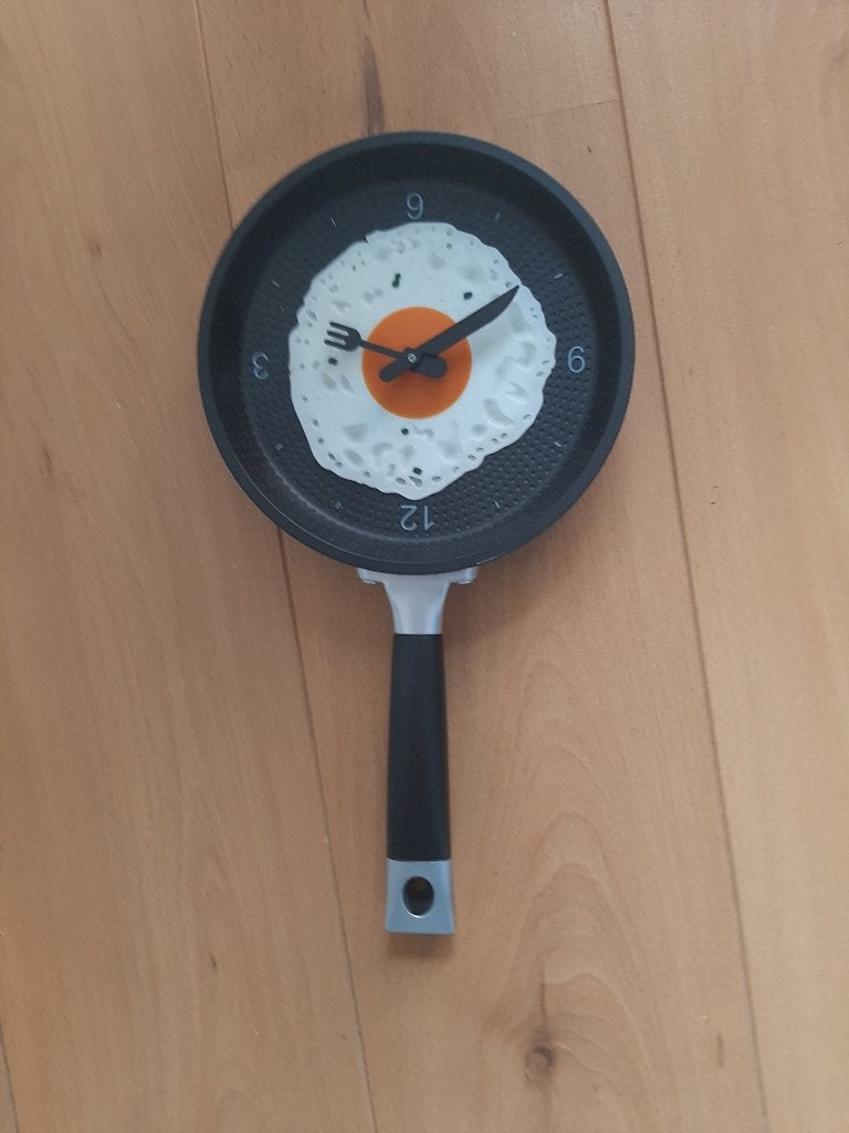 te koop wandklok, Huis en Inrichting, Woonaccessoires | Klokken, Wandklok, Analoog, Werkt op batterijen, Nieuw