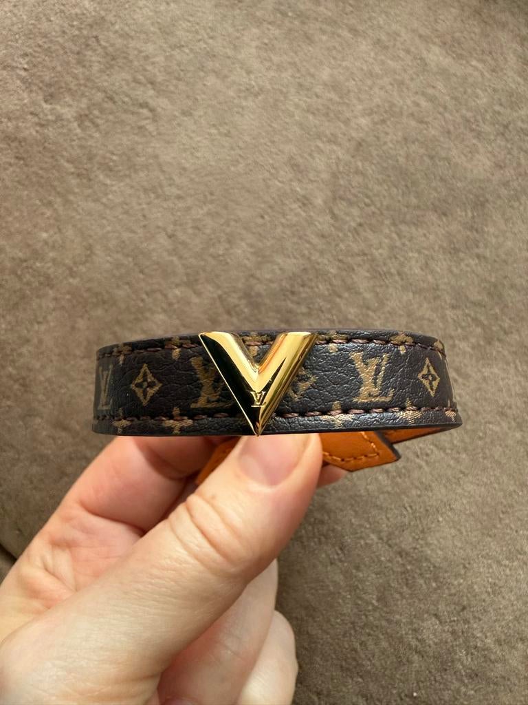 Louis Vuitton armband, Sieraden, Tassen en Uiterlijk, Ophalen of Verzenden, Nieuw, Bruin, Leer