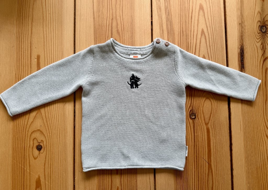 Baby Trui HEMA - Takkie Siepie - Lichtgroen - maat 68 NIEUW, Nieuw, Ophalen of Verzenden, Hema, Truitje of Vestje