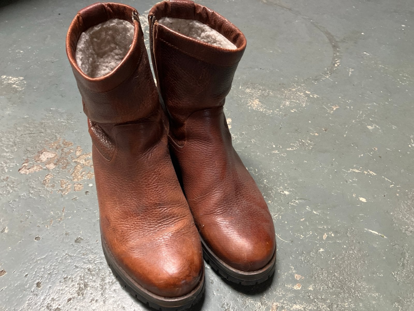 Van Beers bruine leren laarzen met voering maat 43, Kleding | Heren, Schoenen, Ophalen of Verzenden, Gedragen, Bruin, Boots