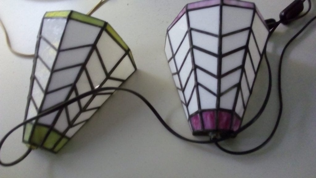 wandlampjes tiffany, E14 (klein), Meerkleurig, Ophalen of Verzenden, Overige merken