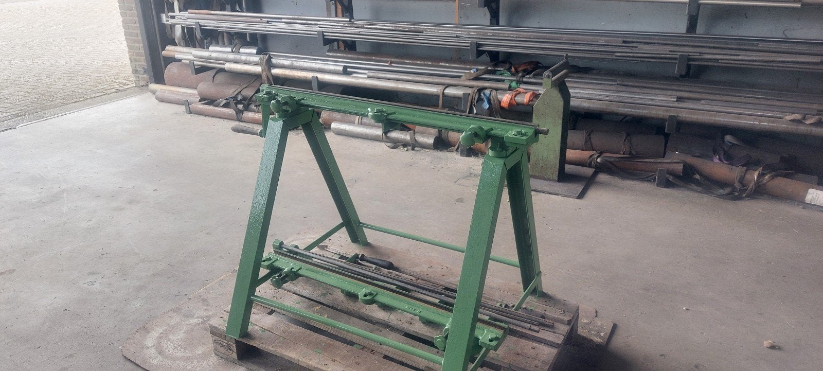 Jörg kraal machine, Ophalen