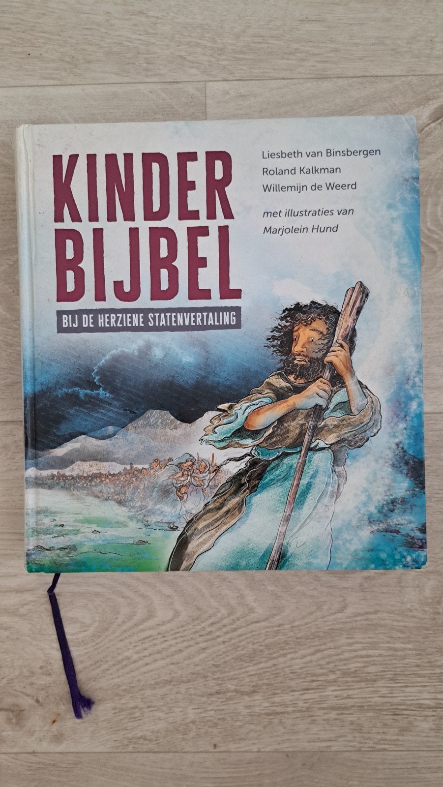 Kinderbijbel bij de Herziene Statenvertaling, Ophalen of Verzenden, Gelezen, Liesbeth van Binsbergen, Roland Kalkman, Willemijn de Weerd