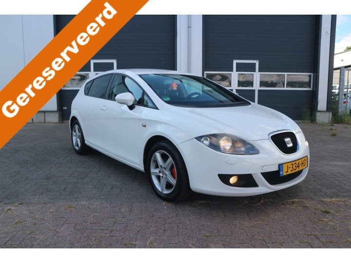 SEAT Leon 1.4 TSI Sport (bj 2011), Auto's, Euro 5, Stof, Gebruikt, Zwart
