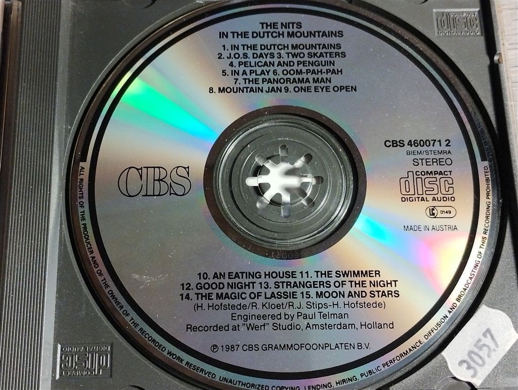 The Nits - In The Dutch Mountains, Ophalen of Verzenden, Zo goed als nieuw