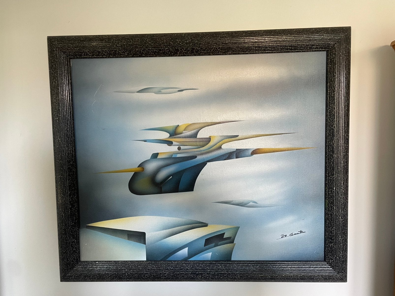 Abstract schilderij, Ophalen of Verzenden