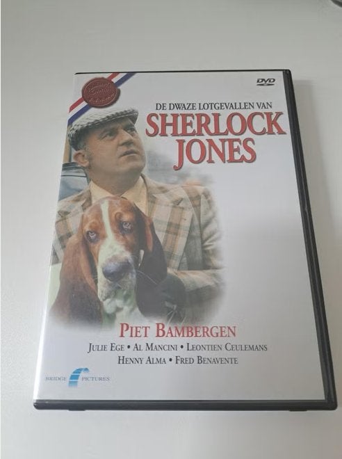 DVD - Piet Bambergen - Sherlock Jones, Alle leeftijden, Ophalen of Verzenden, Gebruikt, Komedie