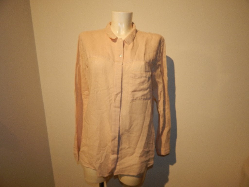 Pomandere mooie blouse creme kleurig katoen wol M, Maat 38/40 (M), Verzenden, Beige, Zo goed als nieuw