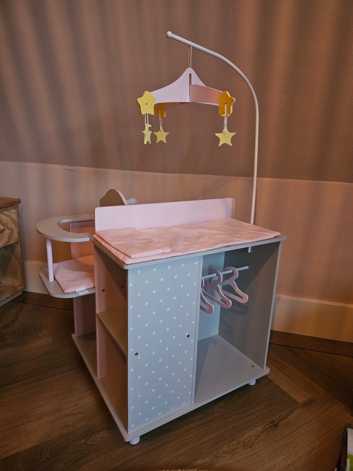 Poppen commode met badje, zitje en hangers, Kinderen en Baby's, Ophalen, Gebruikt, Overige typen