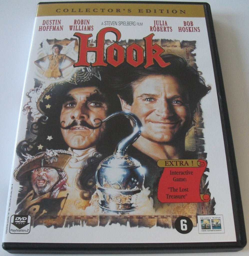 Dvd *** HOOK *** Collector's Edition, Engels, Speciale editie, Nederlands, Ophalen of Verzenden