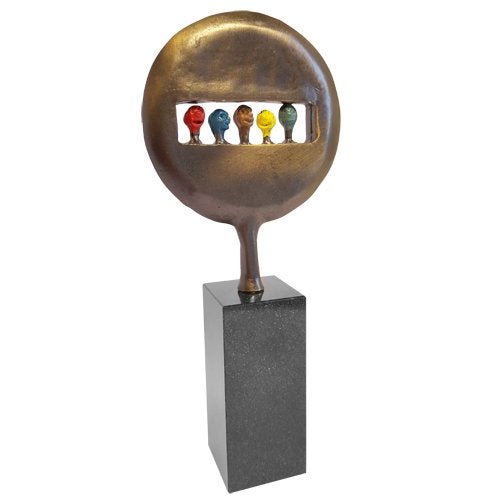 Bronzen sculptuur, Antiek en Kunst, Curiosa en Brocante, Ophalen of Verzenden