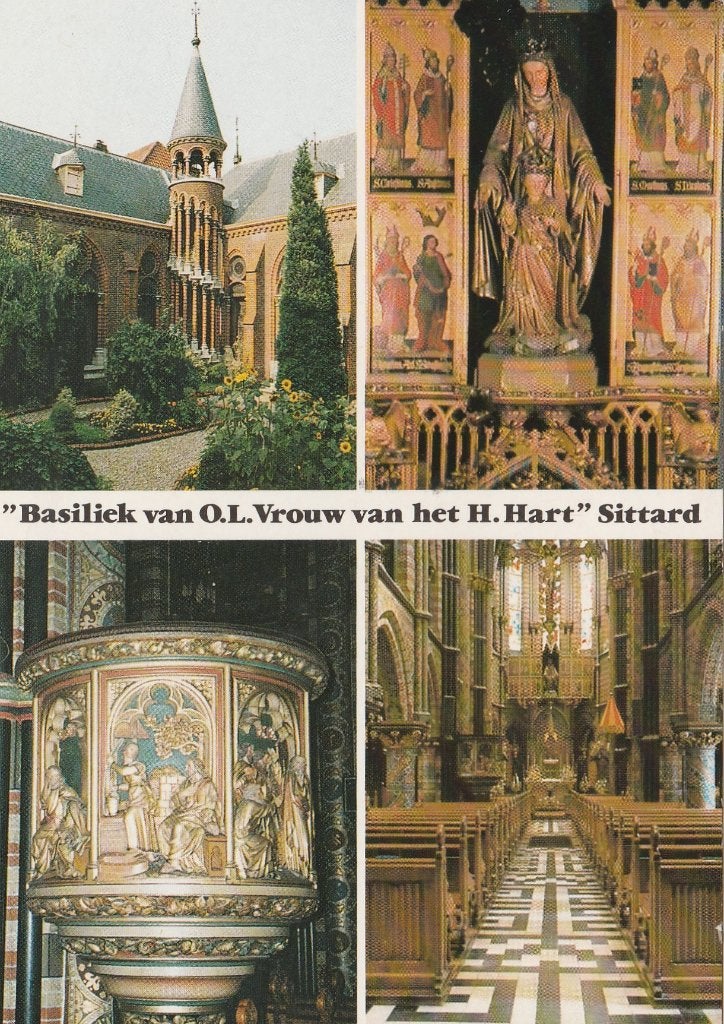 SITTARD Basiliek Kerk O.L. van Het H. Hart, Verzenden, 1980 tot heden, Ongelopen, Limburg