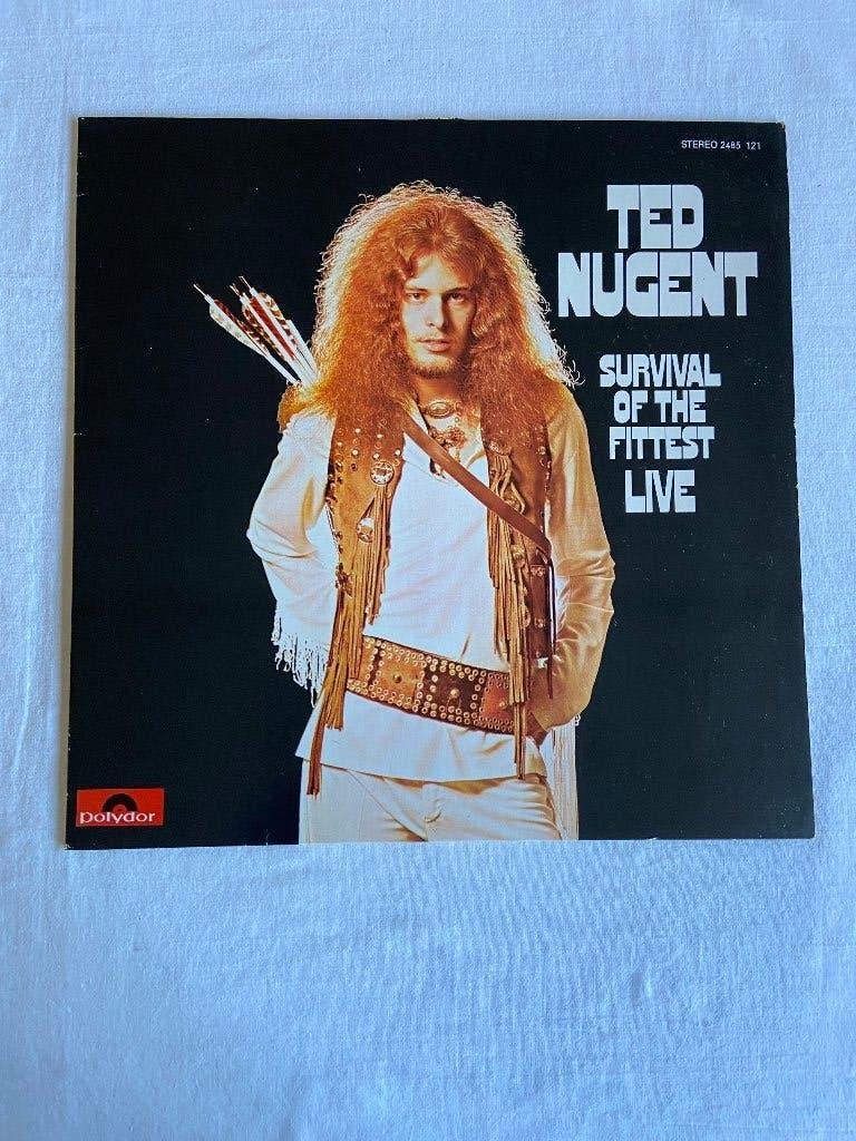 ted nugent  -  survival of the fottest - live, Cd's en Dvd's, LP, Hard Rock, Ophalen of Verzenden, Zo goed als nieuw