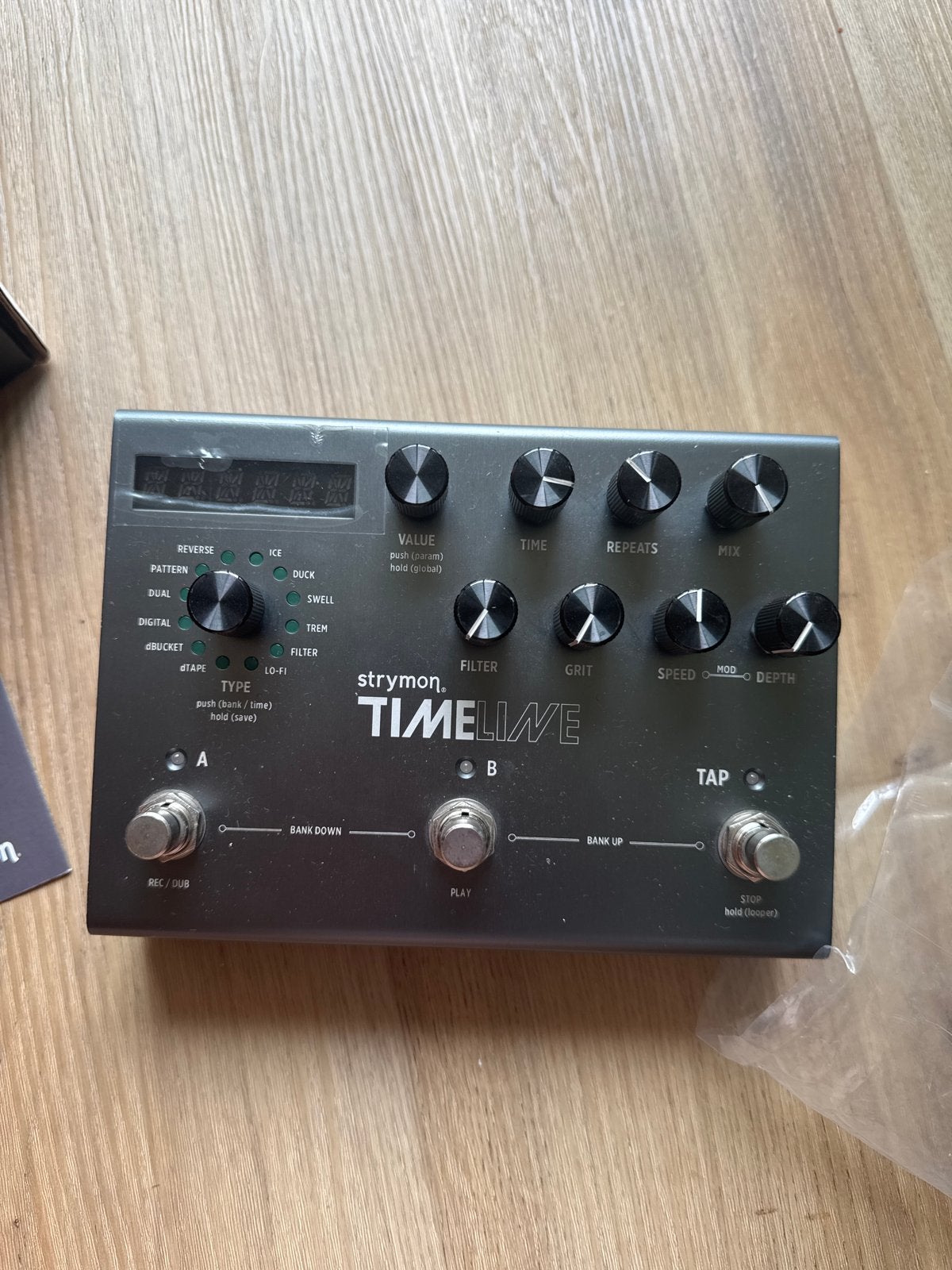 Strymon TimeLine Multidimensional Delay Pedaal, Ophalen of Verzenden, Nieuw, Delay of Echo