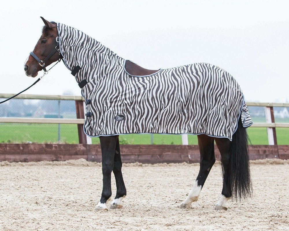 Vliegendeken Zadeluitsparing, uitrijdeken, maat 165, Dieren en Toebehoren, Paarden en Pony's | Dekens en Dekjes, Cob (M), Vliegendeken