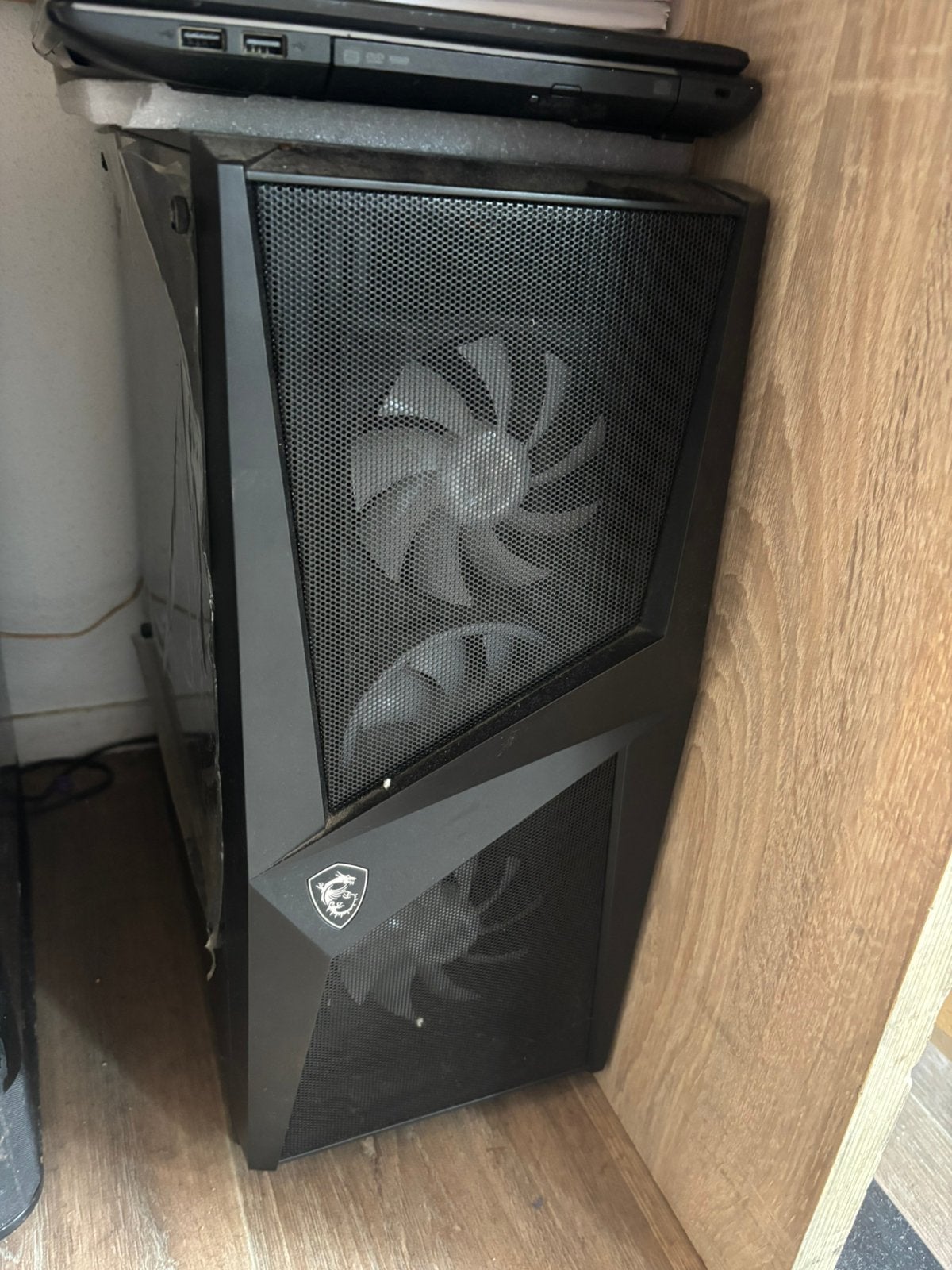Msi pc kast, Computers en Software, Ophalen, Zo goed als nieuw