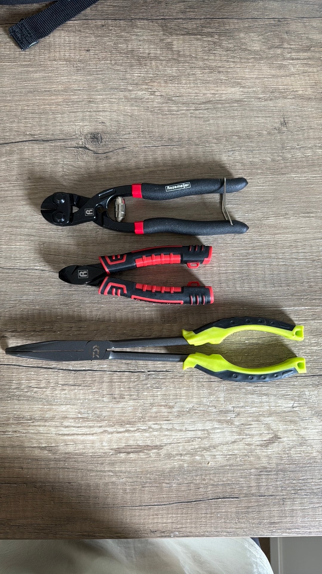 TK: onthaaktang Daiwa / kniptang & sleevetang Rozemeijer, Watersport en Boten, Ophalen of Verzenden, Zo goed als nieuw