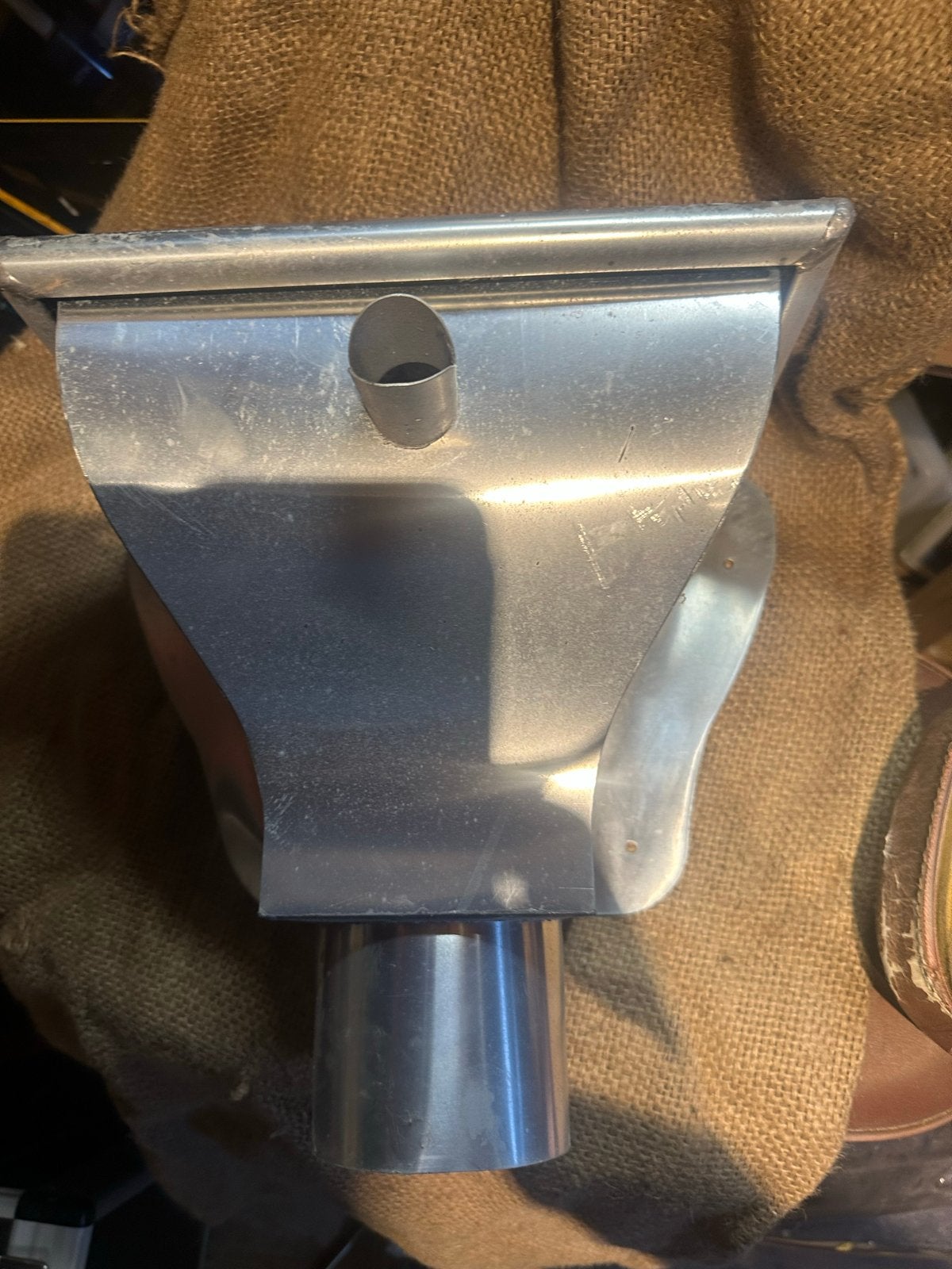 Zinken vergaarbak 100mm, Ophalen of Verzenden, Nieuw