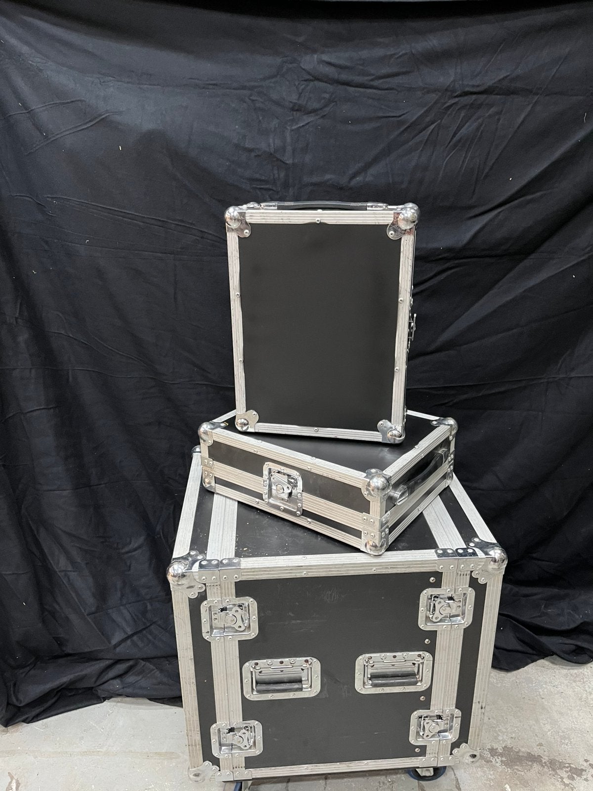 Dj flightcases voor mixer en of mediaplayers, Ophalen of Verzenden, Gebruikt, Overige instrumenten, Flightcase