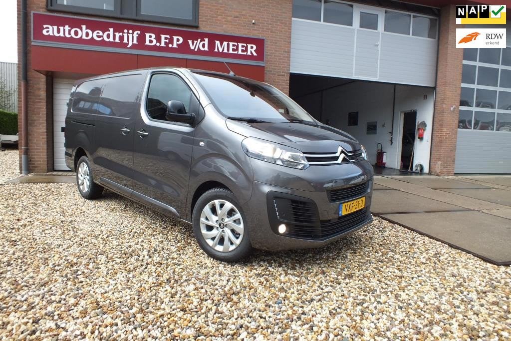 Citroen JUMPY 1.5 BlueHDI 100 L3 S&S Navigatie Nieuw!, Auto's, Voorwielaandrijving, Gebruikt, 4 cilinders, Citroën
