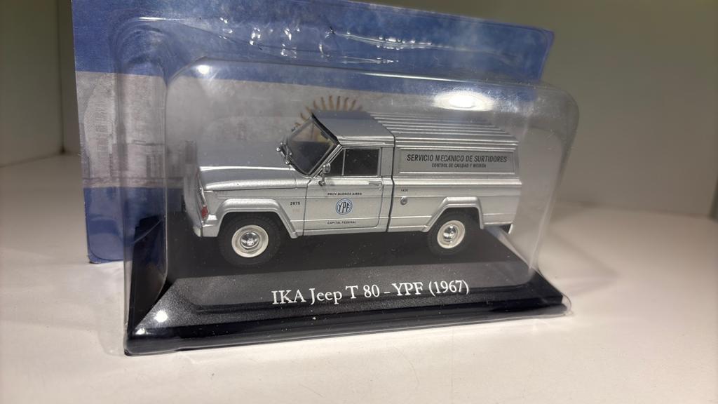 Ika jeep t 80 -ypf 1967 altaya 1.43, Hobby en Vrije tijd, Overige merken, Auto, Ophalen of Verzenden, A