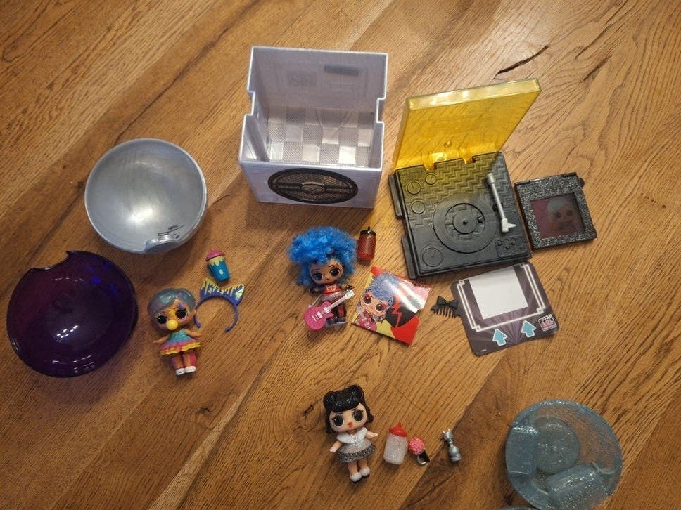 Set LOL Surprise figuurtjes met accessoires, Ophalen of Verzenden, Gebruikt