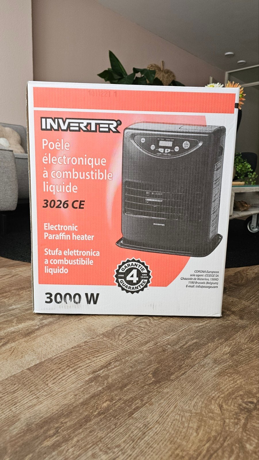 Inverter 3026 Petroleumkachel, Ophalen, Overige brandstoffen, Petroleumkachel, Zo goed als nieuw