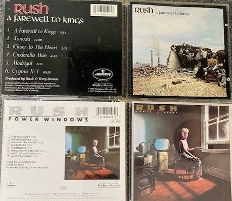 Yes/Steve Howe/SnowyWhite/(Jon&)vangelis/Rush:Presto+Signals, Ophalen of Verzenden, Zo goed als nieuw, Progressive