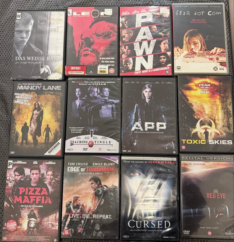 DVD Film Collectie - 25 Stuks📀, Vanaf 16 jaar, Ophalen, Zo goed als nieuw, Overige genres