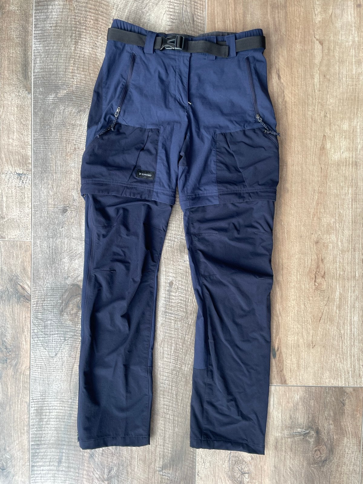 Afritsbroek donkerblauw XS-S (L30) Decathlon z.g.a.n., Blauw, Ophalen of Verzenden, Zo goed als nieuw, Maat 36 (S)