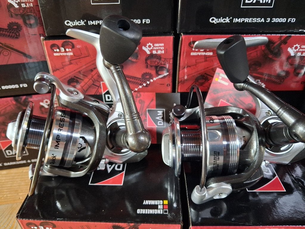 DAM Quick Impressa 3 spinmolens (in 3 molenmaten) Nieuw!, Tinstraat, Molen, Nieuw, Ophalen of Verzenden