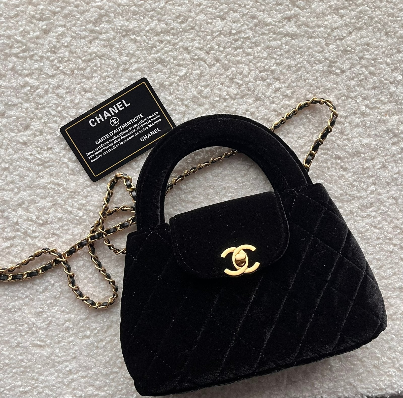 Velvet tas | Velvet bag, Ophalen, Nieuw, Zwart, Overige typen