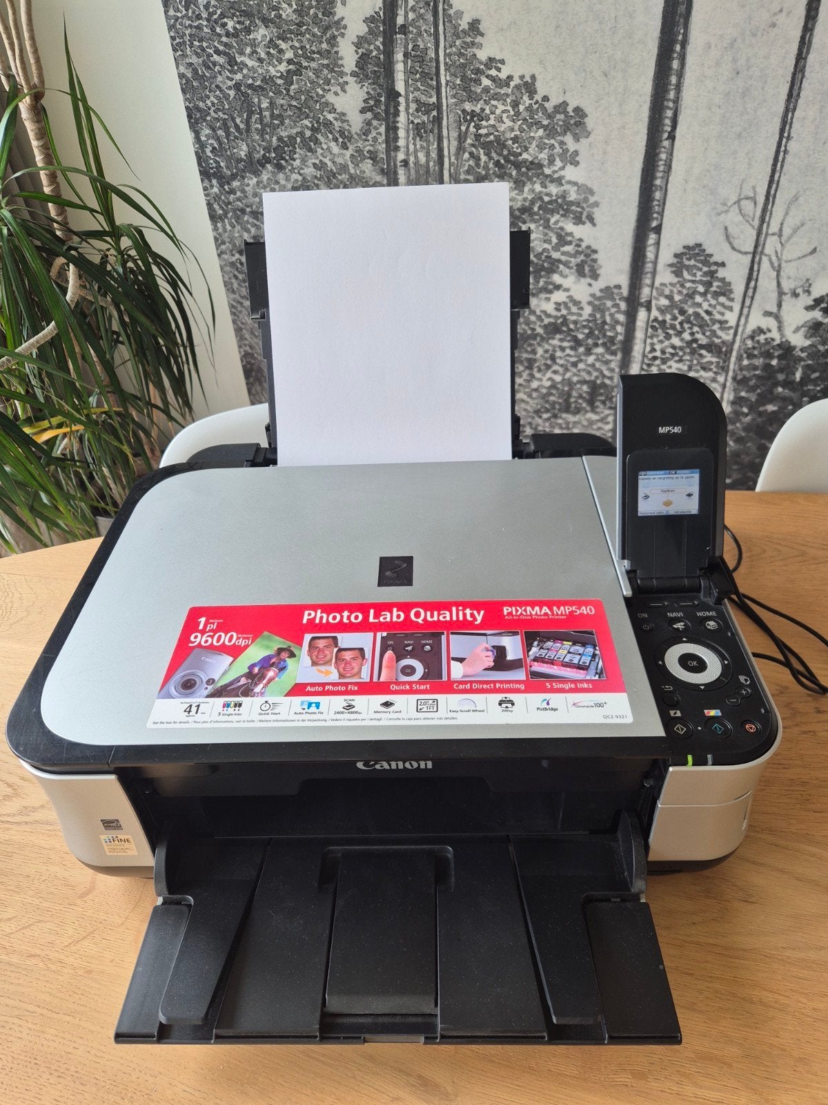 Canon Pixma MP540 Printer/Scanner + 5 inktpatronen, Computers en Software, Ophalen, Gebruikt, Canon, Inkjetprinter