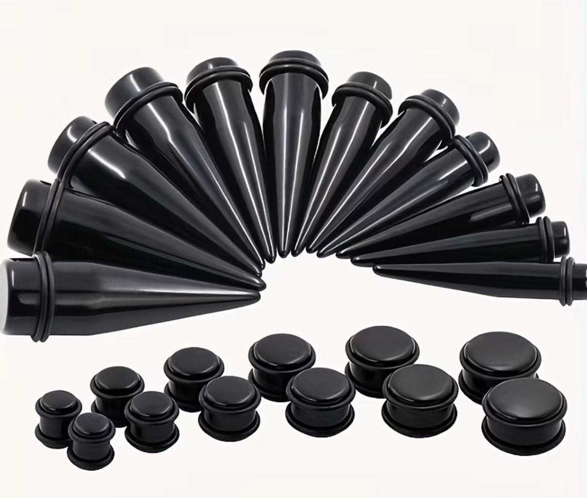 Stretchers, Tapers & Plugs Set 10mm-20mm - Nieuw, Ophalen of Verzenden, Nieuw, Overige materialen, Oor- of Traguspiercing