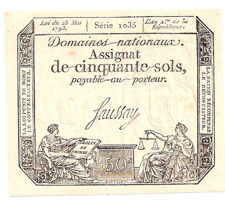 Aandelen uit 1792 en 1793., Ophalen of Verzenden, Voor 1920, Aandeel