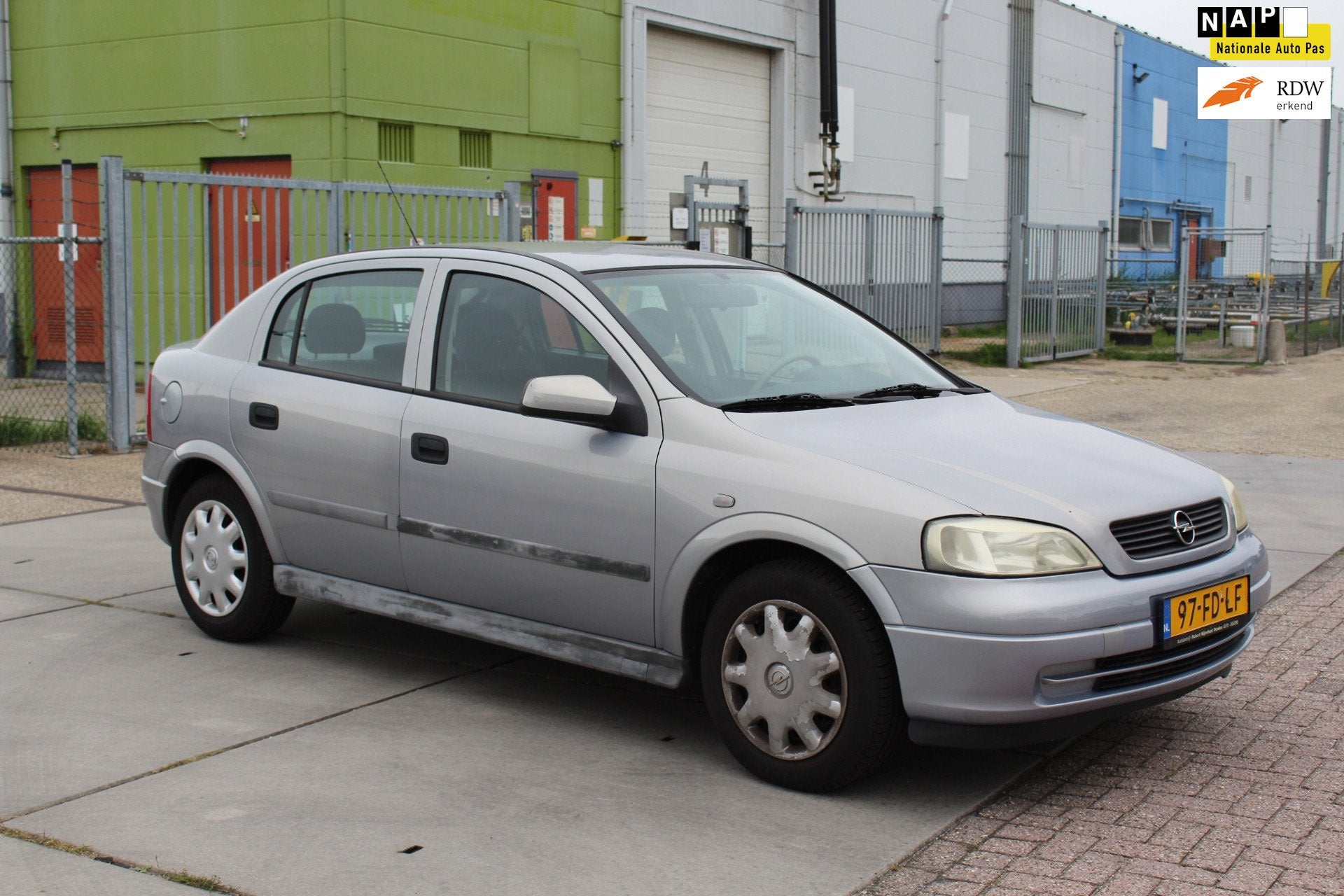 Opel Astra 1.6-16V Pearl nap automaat 5 drs koude airco trek, Auto's, 101 pk, 4 cilinders, 49 €/maand, Origineel Nederlands