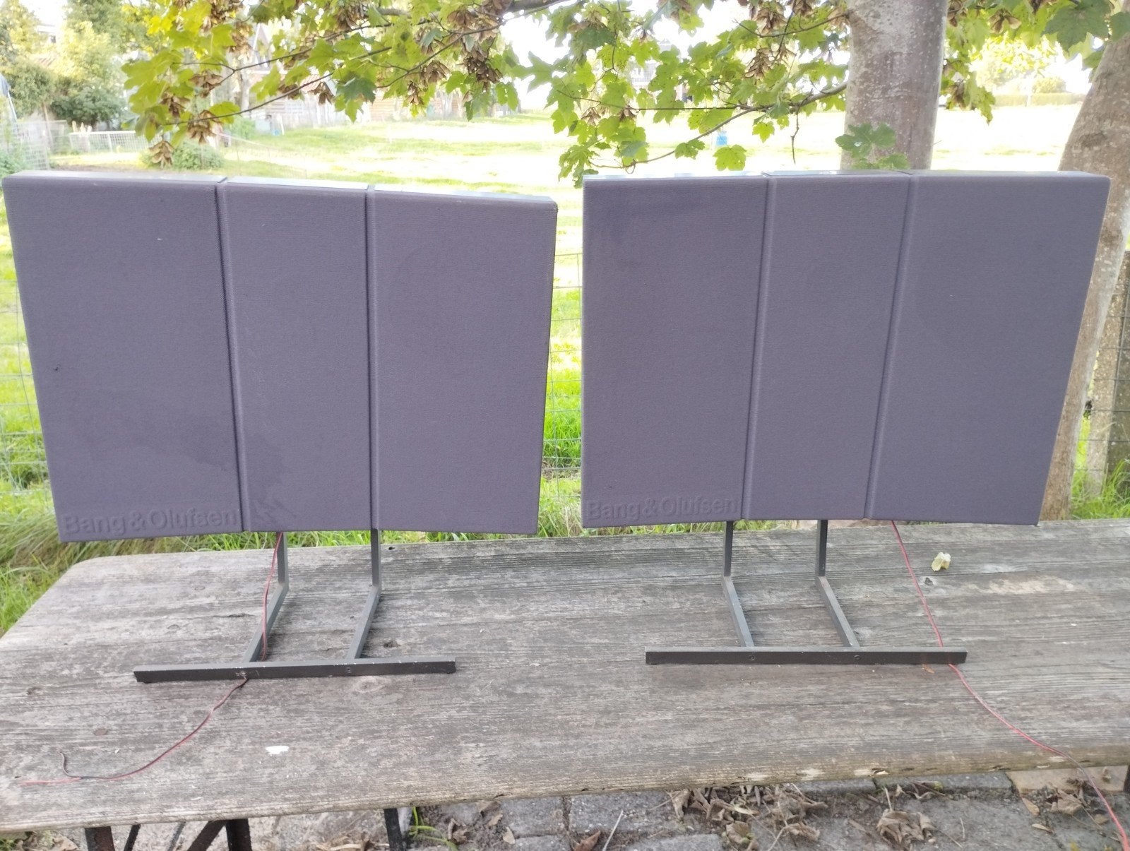 Bang & Olufsen Beovox RL 45.2 Speakerset, Audio, Tv en Foto, Ophalen, Stereo speakers, Gebruikt, Inclusief standaarden