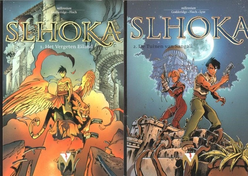 Slhoka 1 + 2 (Nieuwstaat), Meerdere stripboeken, Ophalen, Nieuw