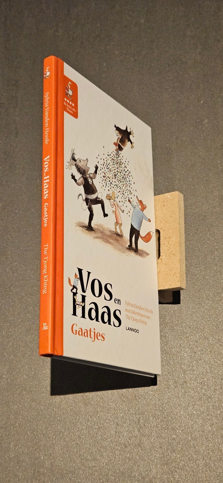 Vos en Haas: Gaatjes - Een vrolijk voorleesboek, Fictie algemeen, Jongen of Meisje, Ophalen of Verzenden, Zo goed als nieuw